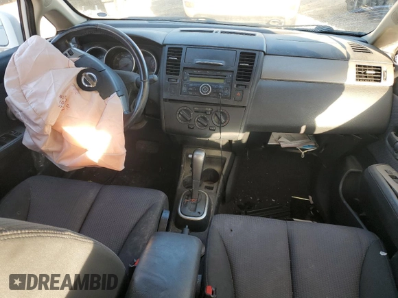 2007 Nissan Versa 1.8 SL with VIN 3N1BC11E57L414097, listed as a Copart auction lot 46945525 with 81,788 mi miles and Salvage Title. Bid and sale history available at carsss.com. Image 8.