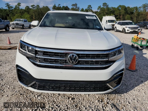 2021 Volkswagen Atlas SE with VIN 1V2RE2CA1MC216029, listed as a Copart auction lot 80369864 with 67,319 mi miles and Salvage title. Bid and sale history available at DreamBid. Image 5.