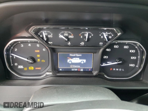 2022 GMC Sierra 1500 Limited AT4 with VIN 3GTP9EEL3NG141409, listed as a Copart auction lot 78931254 with 53,789 mi miles and Salvage Title. Bid and sale history available at carsss.com. Image 9.
