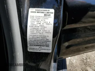 2002 Isuzu Rodeo S z VIN 4S2CK58W924321032, wystawiony jako Copart lot #66145264 z przebiegiem 184 325 mil mil oraz Szkody całkowita. Historia ofert i sprzedaży dostępna na DreamBid. Obrazek 13.