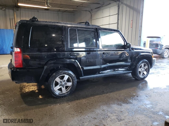 2008 Jeep Commander Sport with VIN 1J8HG48N18C164656, listed as a Copart auction lot 73391284 with 227,416 mi miles and Salvage Title. Bid and sale history available at carsss.com. Image 3.