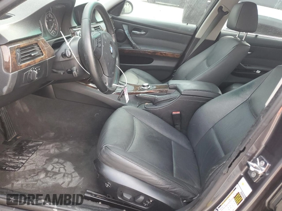 2007 BMW 3 Series 335i with VIN WBAVB73507P101280, listed as a Copart auction lot 72637104 with 126,310 mi miles and Salvage title. Bid and sale history available at DreamBid. Image 7.