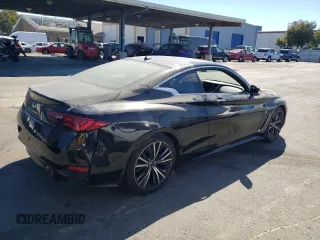 2020 Infiniti Q60 Luxe with VIN JN1EV7EK0LM340419, listed as a Copart auction lot 67869034 with 32,378 mi miles and Salvage Title. Bid and sale history available at DreamBid. Image 3.