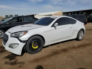 2016 Hyundai Genesis Coupe 3.8L Base with VIN KMHHT6KJ2GU134929, listed as a Copart auction lot 48465825 with 125,191 mi miles and Non repairable. Bid and sale history available at DreamBid. Image 1.