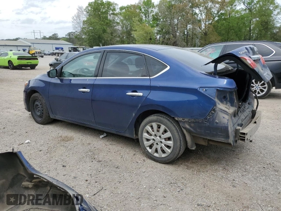 2019 Nissan Sentra SV with VIN 3N1AB7AP8KY241643, listed as a Copart auction lot 50524645 with 129,573 mi miles and Salvage Title. Bid and sale history available at DreamBid. Image 2.