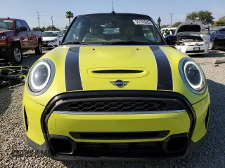 2022 MINI Convertible Cooper S с VIN WMW43DL03N3N79984, выставлен на аукционе Copart как лот 55783695 с пробегом 45 833 миль миль и Списание • Salvage title. История ставок и продаж доступна на DreamBid. Изображение 5.