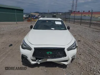 2023 Infiniti Q50 SENSORY with VIN JN1EV7CRXPM540682, listed as a IAAI auction lot 42074399 with 8,086 mi miles. Bid and sale history available at carsss.com. Image 12.