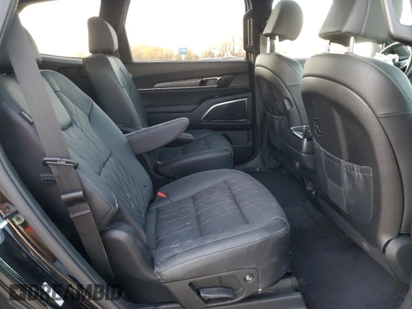 2023 Kia Telluride SX with VIN 5XYP5DGC1PG387296, listed as a Copart auction lot 81587334 with 21,435 mi miles and Salvage title. Bid and sale history available at DreamBid. Image 11.