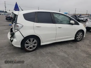 2009 Honda Fit Sport with VIN JHMGE88409S066991, listed as a Copart auction lot 52823425 with 275,722 mi miles and Salvage Title. Bid and sale history available at carsss.com. Image 3.