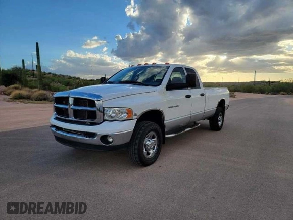 2005 Dodge Ram 3500 SLT with VIN 3D7LS38C65G802973, listed as a Copart auction lot 82492764 with 235,534 mi miles and Clean Title. Bid and sale history available at carsss.com. Image 2.