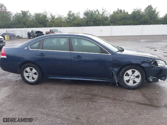 2009 Chevrolet Impala 3.5L LT with VIN 2G1WT57K491270882, listed as a IAAI auction lot 40847193 with NaN miles. Bid and sale history available at carsss.com. Image 11.