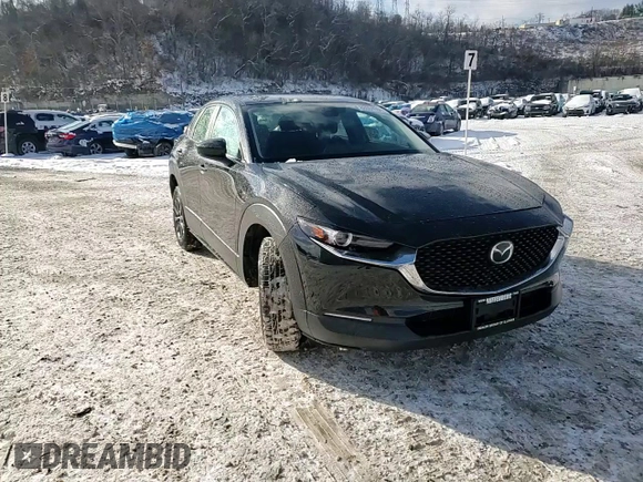 2021 Mazda CX-30 S with VIN 3MVDMAAL1MM259313, listed as a Copart auction lot 88684555 with 47,535 mi miles and Salvage title. Bid and sale history available at DreamBid. Image 14.