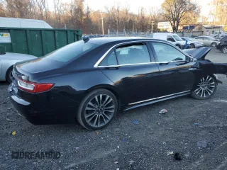 2019 Lincoln Continental Select with VIN 1LN6L9SK2K5609788, listed as a Copart auction lot 80286954 with 85,034 mi miles and Salvage Title. Bid and sale history available at carsss.com. Image 3.