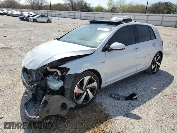 2020 Volkswagen Golf GTI S with VIN 3VW6T7AU8LM004565, listed as a Copart auction lot 42949743 with 39,276 mi miles. Bid and sale history available at carsss.com. Image 1.