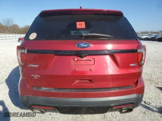 2016 Ford Explorer Sport with VIN 1FM5K8GTXGGA51274, listed as a Copart auction lot 80695084 with 154,517 mi miles and Salvage Title. Bid and sale history available at carsss.com. Image 6.