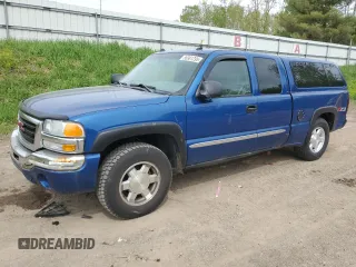 2004 GMC Sierra 1500 SLE z VIN 2GTEK19TX41104508, wystawiony jako Copart lot #56981295 z przebiegiem 180 252 mil mil oraz Czysty tytuł • Clean title. Historia ofert i sprzedaży dostępna na DreamBid. Obrazek 1.