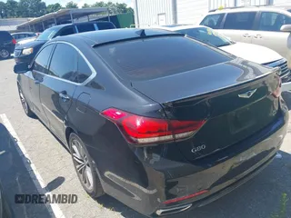 2019 Genesis G80 3.8L with VIN KMHGN4JE6KU296277, listed as a IAAI auction lot 42826288 with 57,471 mi miles and . Bid and sale history available at DreamBid. Image 3.