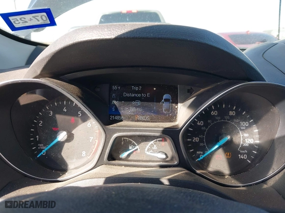 2017 Ford Escape S with VIN 1FMCU0F7XHUA93552, listed as a IAAI auction lot 41456973 with 214,856 mi miles. Bid and sale history available at carsss.com. Image 7.