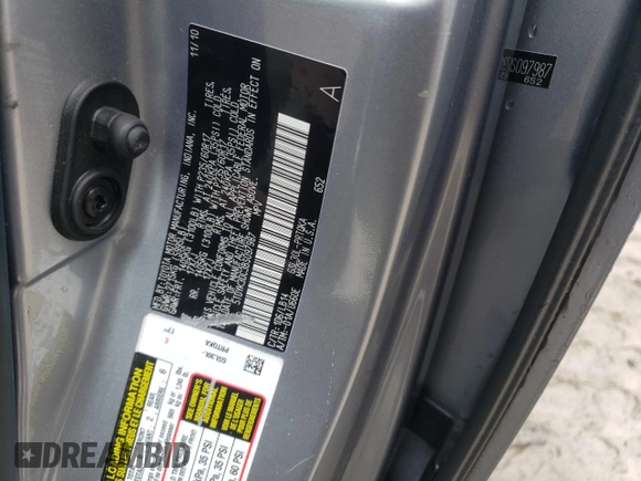 2011 Toyota Sienna XLE AAS with VIN 5TDYK3DC3BS097987, listed as a Copart auction lot 53044035 with 45,865 mi miles and Salvage Title. Bid and sale history available at carsss.com. Image 14.