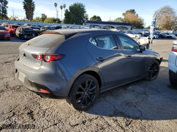 2024 Mazda Mazda3 Hatchback 2.5 S Carbon Edition with VIN JM1BPBLM9R1710066, listed as a Copart auction lot 42197575 with 21,383 mi miles and Non Repairable. Bid and sale history available at carsss.com. Image 3.