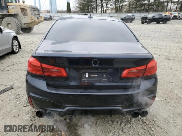 2017 BMW 5 Series 540i with VIN WBAJE5C3XHG917391, listed as a Copart auction lot 48715465 with 70,781 mi miles and Salvage Title. Bid and sale history available at carsss.com. Image 6.