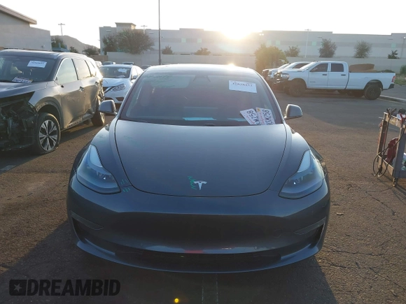 2021 Tesla Model 3 Long Range with VIN 5YJ3E1EBXMF995814, listed as a IAAI auction lot 41838453 with 51,415 mi miles. Bid and sale history available at carsss.com. Image 13.