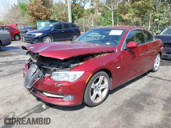 2011 BMW 3 Series 335i with VIN WBADX7C50BE742916, listed as a IAAI auction lot 41918648 with 82,801 mi miles and . Bid and sale history available at carsss.com. Image 17.