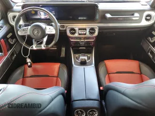 2019 Mercedes-Benz G AMG G 63 with VIN WDCYC7HJ9KX320082, listed as a Copart auction lot 59435023 with 28,502 mi miles. Bid and sale history available at carsss.com. Image 8.