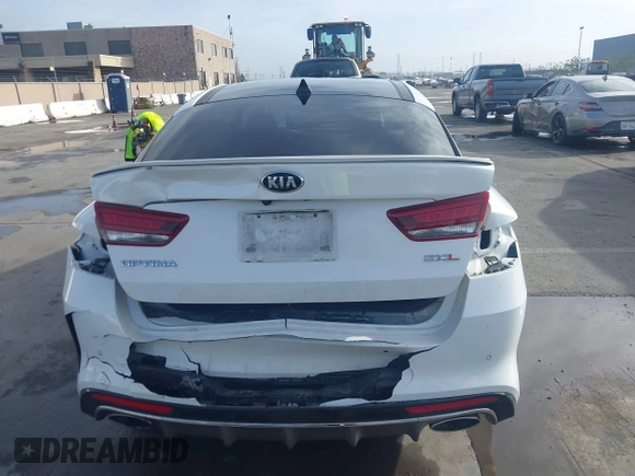 2016 Kia Optima SXL Turbo with VIN 5XXGV4L20GG074869, listed as a IAAI auction lot 41212808 with 82,884 mi miles. Bid and sale history available at carsss.com. Image 17.
