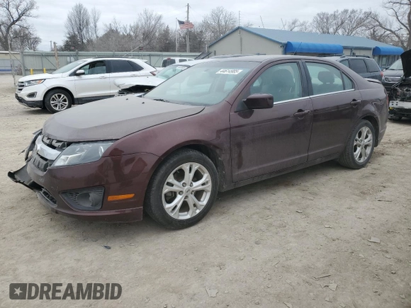 2012 Ford Fusion SE with VIN 3FAHP0HA5CR168867, listed as a Copart auction lot 45722205 with 130,035 mi miles and Salvage Title. Bid and sale history available at carsss.com. Image 1.