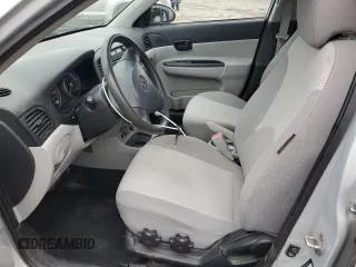 2008 Hyundai Accent GLS with VIN KMHCN46C48U205120, listed as a Copart auction lot 58738075 with 158,061 mi miles and Salvage title. Bid and sale history available at DreamBid. Image 7.