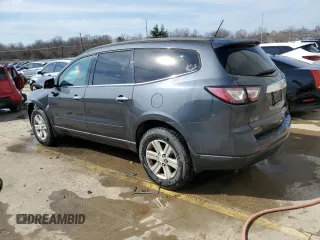 2013 Chevrolet Traverse LT with VIN 1GNKVGKD7DJ164453, listed as a Copart auction lot 48589395 with 222,156 mi miles and Non Repairable. Bid and sale history available at DreamBid. Image 2.