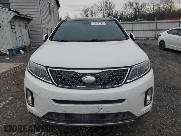 2014 Kia Sorento SX with VIN 5XYKWDA74EG457132, listed as a Copart auction lot 51827745 with 157,480 mi miles and Clean Title. Bid and sale history available at carsss.com. Image 5.