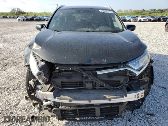 2017 Honda CR-V Touring with VIN 5J6RW1H91HL005307, listed as a Copart auction lot 51938845 with 41,323 mi miles and Salvage Title. Bid and sale history available at carsss.com. Image 5.
