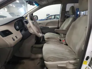 2012 Toyota Sienna with VIN 5TDZK3DC8CS269050, listed as a Copart auction lot 45496015 with 179,666 mi miles and Salvage Title. Bid and sale history available at carsss.com. Image 7.