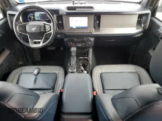 2021 Ford Bronco with VIN 1FMDE5DH7MLA63161, listed as a Copart auction lot 49445395 with 37,549 mi miles and Salvage Title. Bid and sale history available at carsss.com. Image 8.