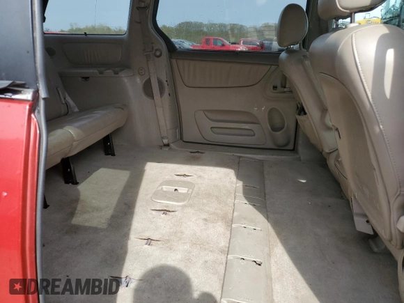 2004 Toyota Sienna XLE with VIN 5TDBA22CX4S008957, listed as a Copart auction lot 54253945 with 142,716 mi miles and Salvage Title. Bid and sale history available at DreamBid. Image 11.