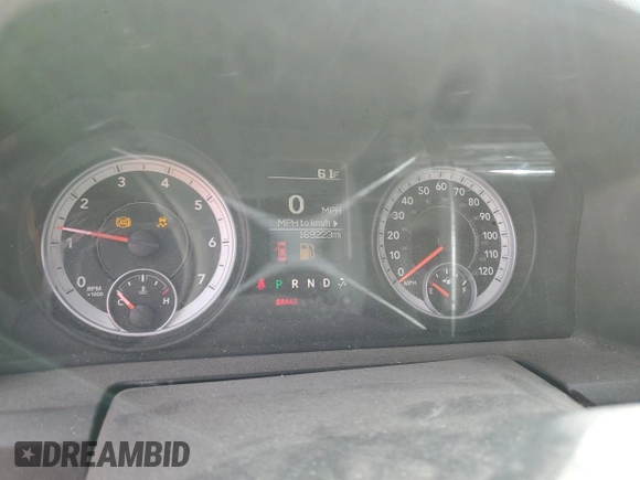 2013 Ram 1500 Express with VIN 3C6JR6AT5DG505546, listed as a Copart auction lot 46169015 with 169,223 mi miles and Salvage title. Bid and sale history available at DreamBid. Image 9.