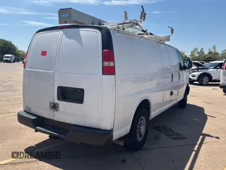 2014 Chevrolet Express Cargo Van with VIN 1GCZGUCG6E1149534, listed as a Copart auction lot 53506165 with Not Provided miles and Clean Title. Bid and sale history available at carsss.com. Image 4.