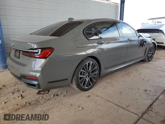 2020 BMW 7 Series 740i xDrive с VIN WBA7T4C07LGF97250, выставлен на аукционе Copart как лот 57860665 с пробегом 75 801 миль миль и Списание • Salvage title. История ставок и продаж доступна на DreamBid. Изображение 3.
