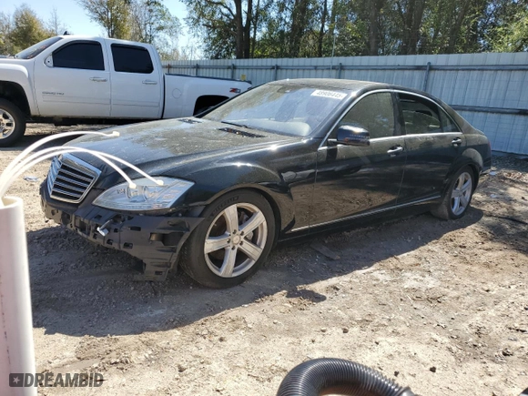 2011 Mercedes-Benz S-Class S 550 with VIN WDDNG7BB1BA389100, listed as a Copart auction lot 48906445 with 190,755 mi miles and Clean Title. Bid and sale history available at carsss.com. Image 1.