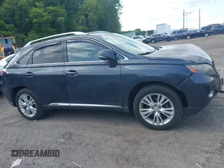 2010 Lexus RX 450h with VIN JTJBC1BA1A2407503, listed as a IAAI auction lot 42350836 with 203,687 mi miles and . Bid and sale history available at DreamBid. Image 13.