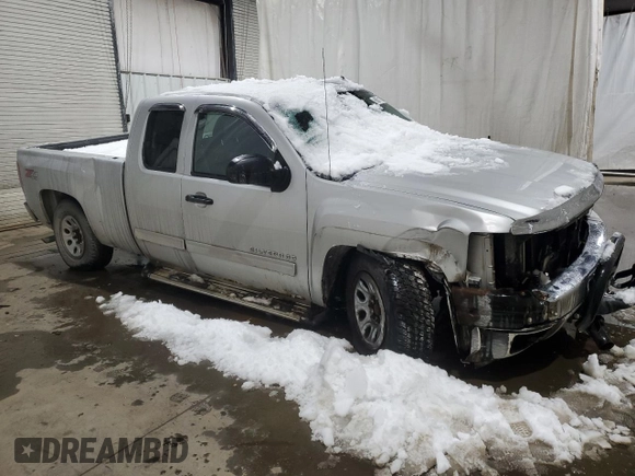 2010 Chevrolet Silverado 1500 LS with VIN 1GCSKREA4AZ251643, listed as a Copart auction lot 88511085 with 136,052 mi miles and Salvage Title. Bid and sale history available at DreamBid. Image 4.