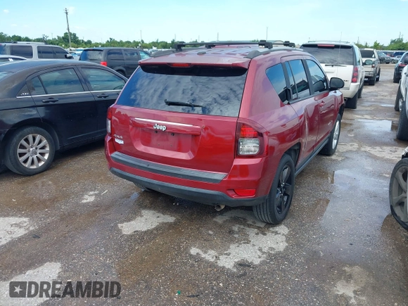 2017 Jeep Compass Sport SE with VIN 1C4NJDBBXHD104167, listed as a IAAI auction lot 42455982 with 171,872 mi miles and . Bid and sale history available at DreamBid. Image 4.