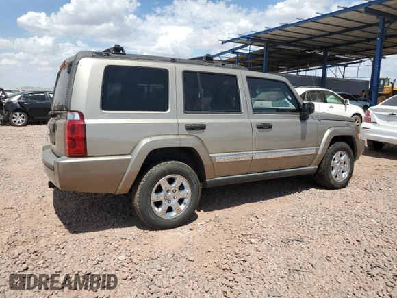 2006 Jeep Commander with VIN 1J8HH48K46C203109, listed as a Copart auction lot 65867435 with 191,804 mi miles and Salvage title. Bid and sale history available at DreamBid. Image 3.