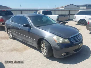2010 Infiniti M with VIN JN1CY0AP4AM911611, listed as a IAAI auction lot 41752131 with 210,430 mi miles and . Bid and sale history available at carsss.com. Image 1.