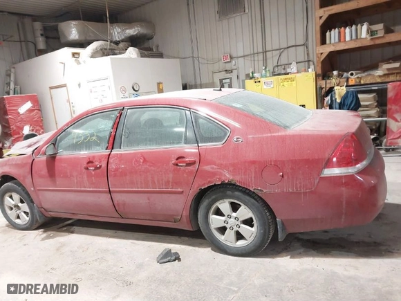 2007 Chevrolet Impala 3.5L LT with VIN 2G1WT58K079196700, listed as a IAAI auction lot 40987332 with NaN miles. Bid and sale history available at carsss.com. Image 14.
