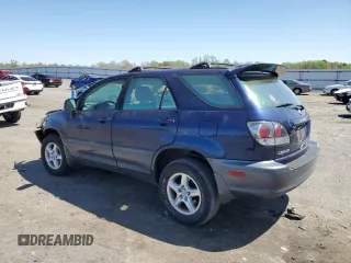 2001 Lexus RX 300 with VIN JTJHF10U610197670, listed as a Copart auction lot 52378245 with 204,482 mi miles and Salvage Title. Bid and sale history available at carsss.com. Image 2.