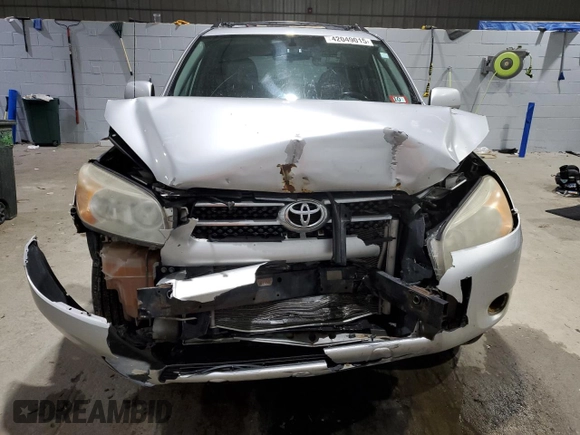 2007 Toyota RAV4 Limited with VIN JTMBD31V875067600, listed as a Copart auction lot 42049015 with 0 mi miles and Salvage Title. Bid and sale history available at carsss.com. Image 5.