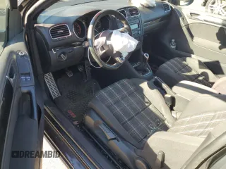 2012 Volkswagen GTI w/Conv & Sunroof with VIN WVWEV7AJ4CW125785, listed as a Copart auction lot 49780335 with 125,837 mi miles and Salvage title. Bid and sale history available at DreamBid. Image 8.